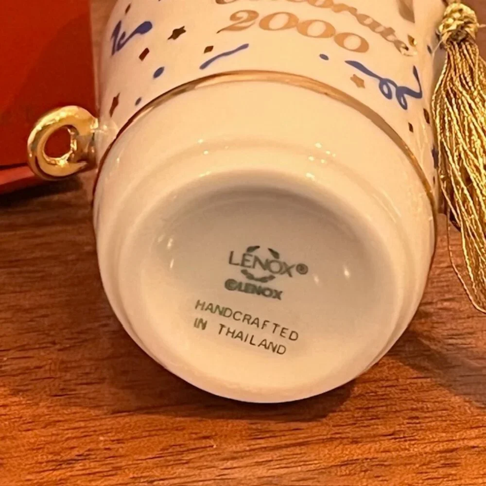 Lenox Celebrate 2000 Millennium Edition Ornament